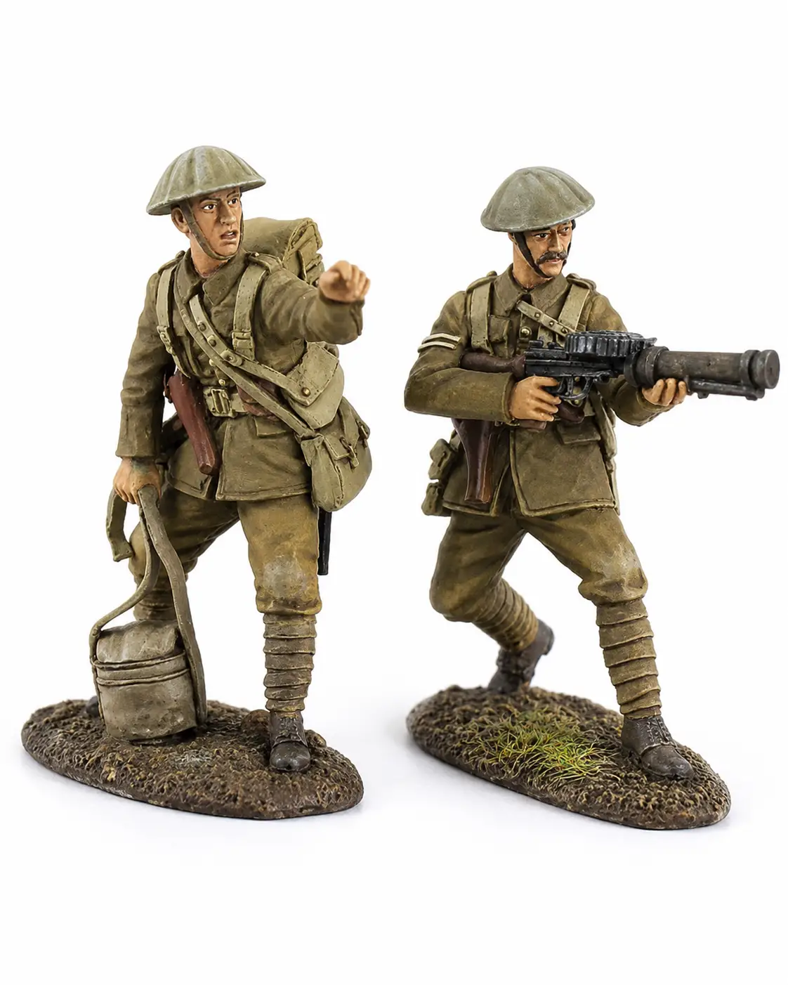 1/32 WWI British Lewis Gun Team